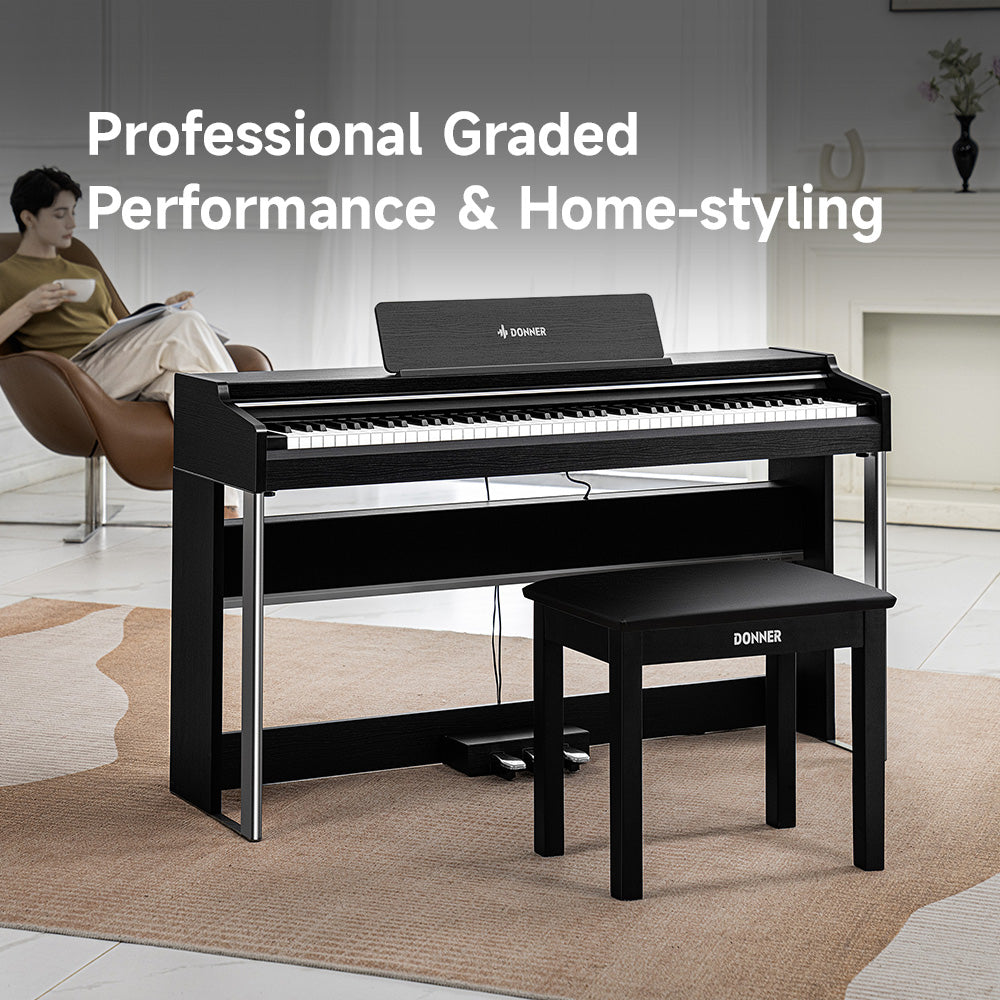 Introducing the Donner DDP-200 PRO: A Premium Digital Piano Experience