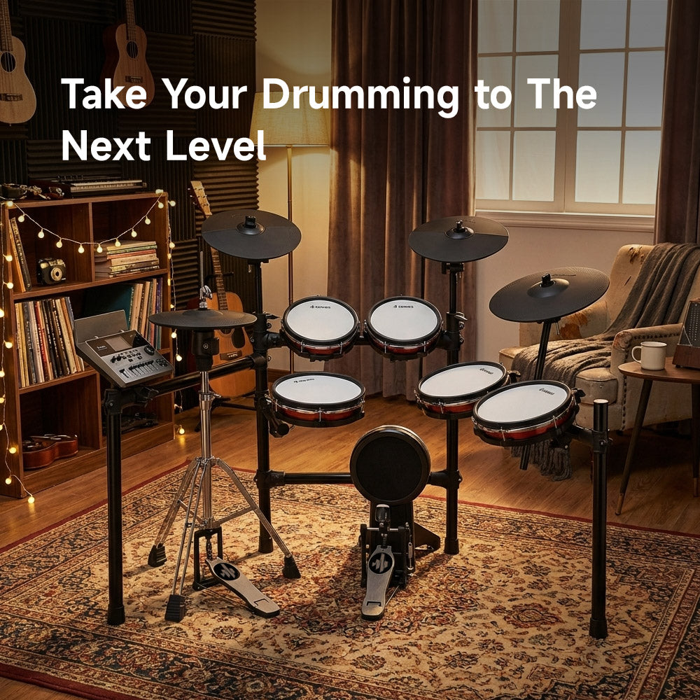 Donner DED-300 PRO: A New Level of Realism for Electronic Drummers