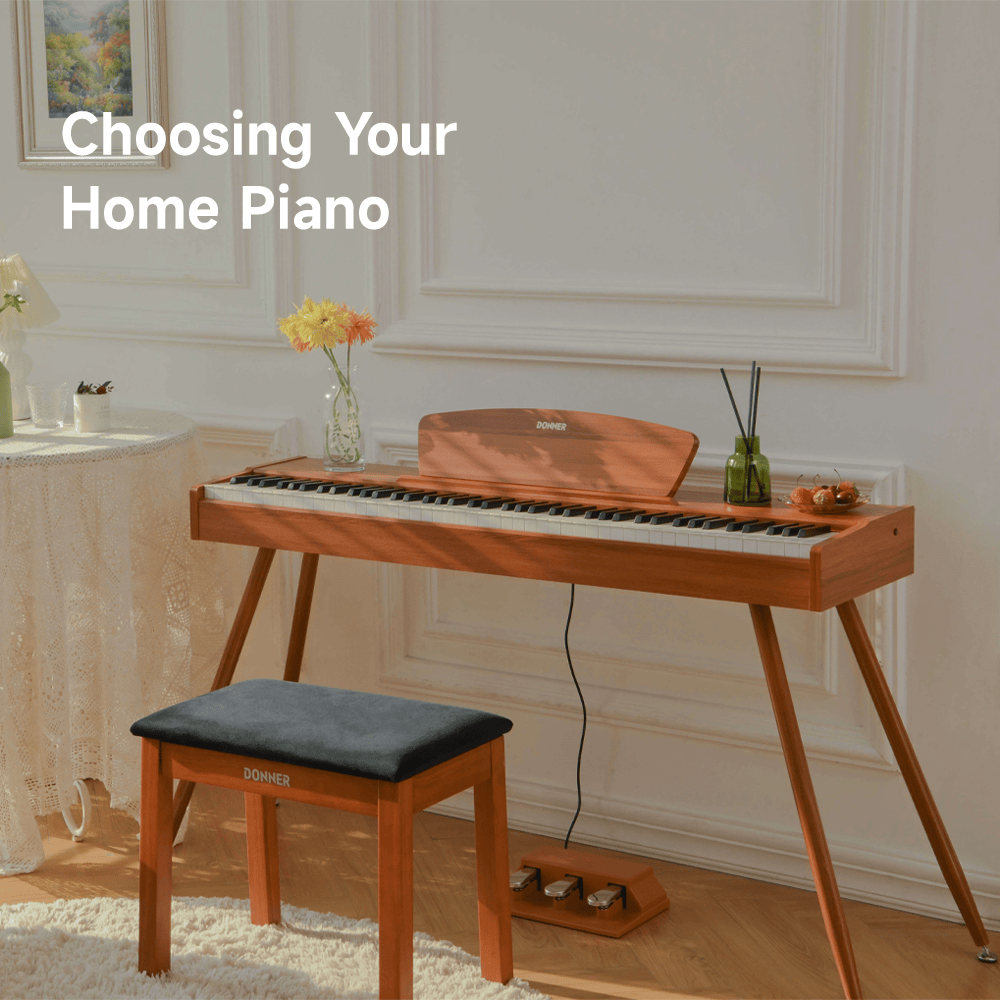 Donner DDP-60 vs DDP-80 (2025 Guide): Which Wooden Digital Piano Is Right for You?