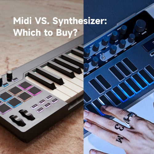 Midi Keyboard VS. Synthesizer: Which to Buy?