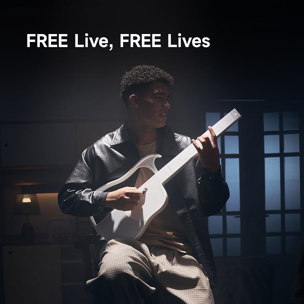 Meet Donner VIVA: The Stringless Smart Guitar That Lets Anyone Play in Minutes
