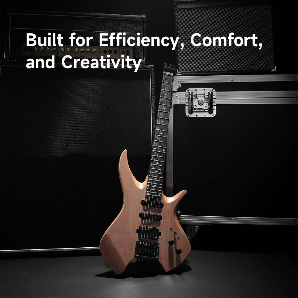 Meet the Donner NHL-500: Redefining Portability with the Next-Gen Headless Guitar