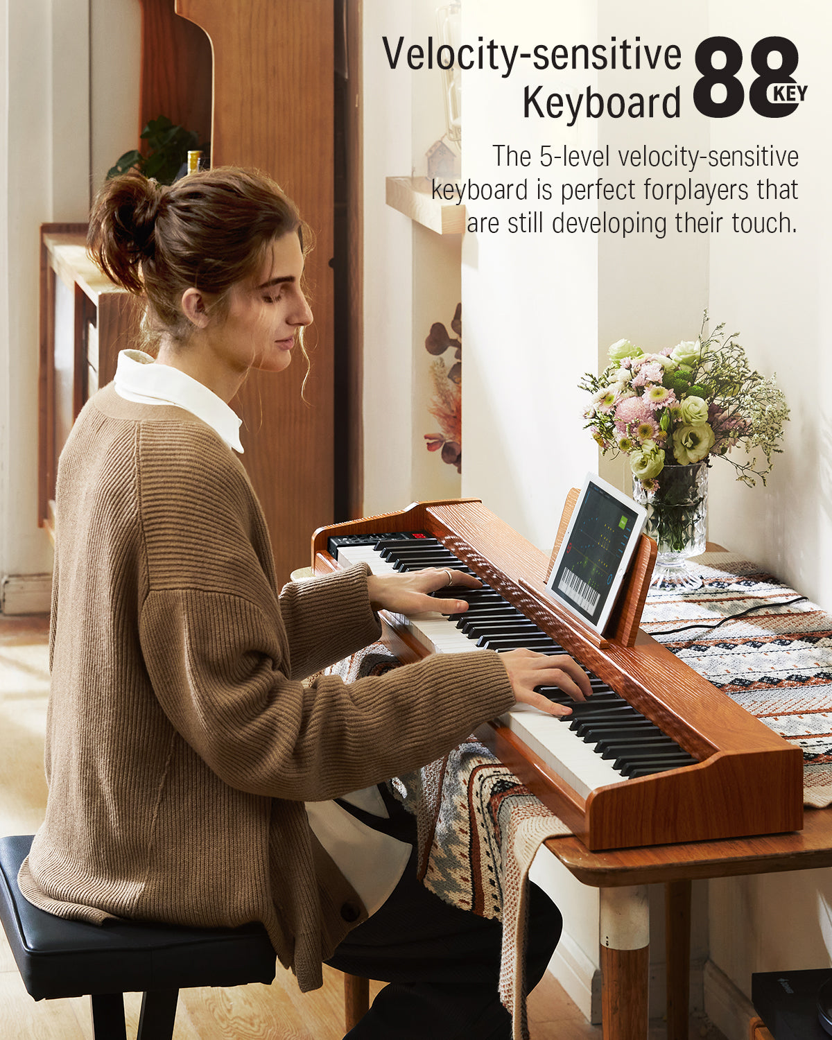Donner DEP-1S Beginner Digital Piano Kit