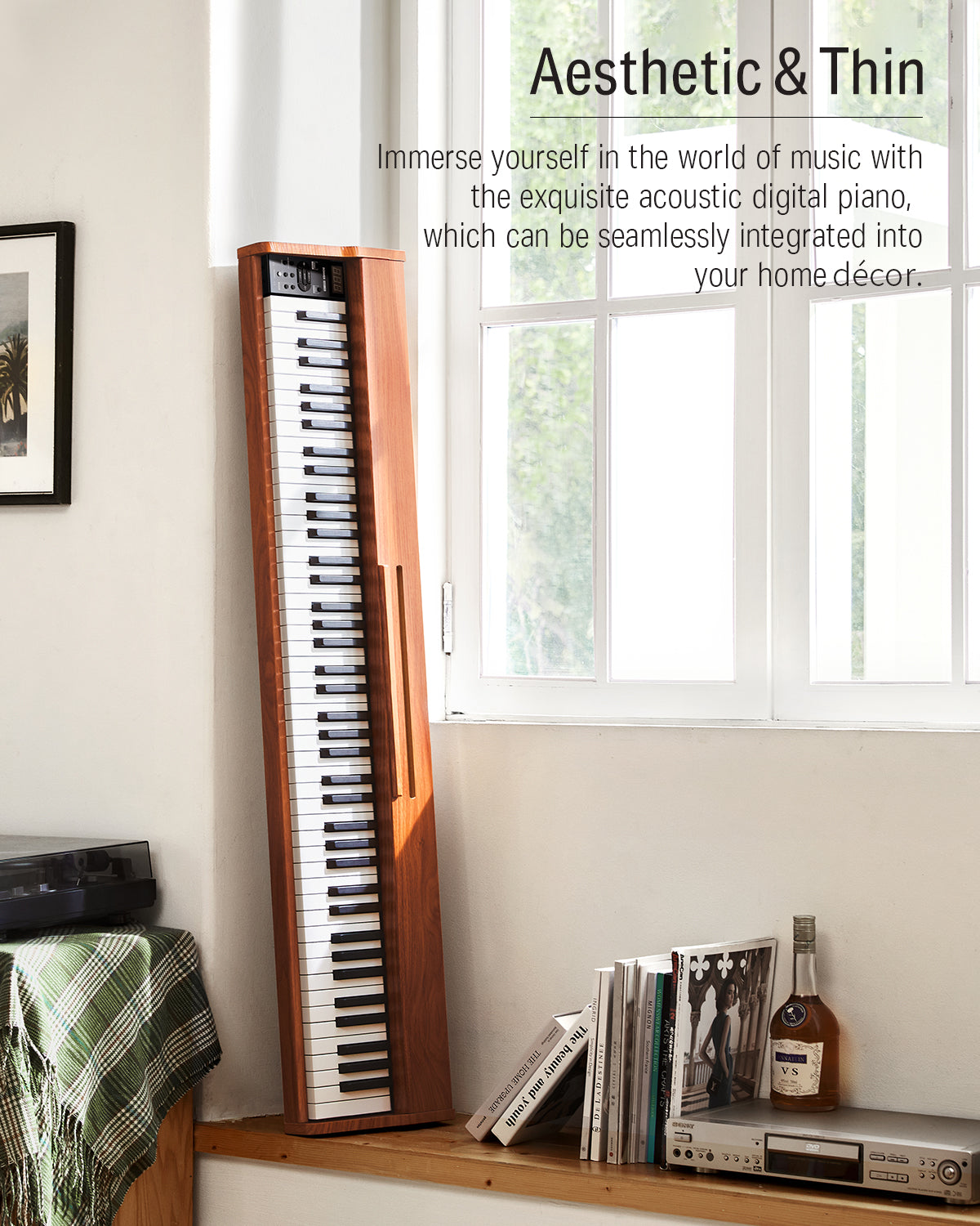 Donner DEP-1S Beginner Digital Piano Kit-Natural##