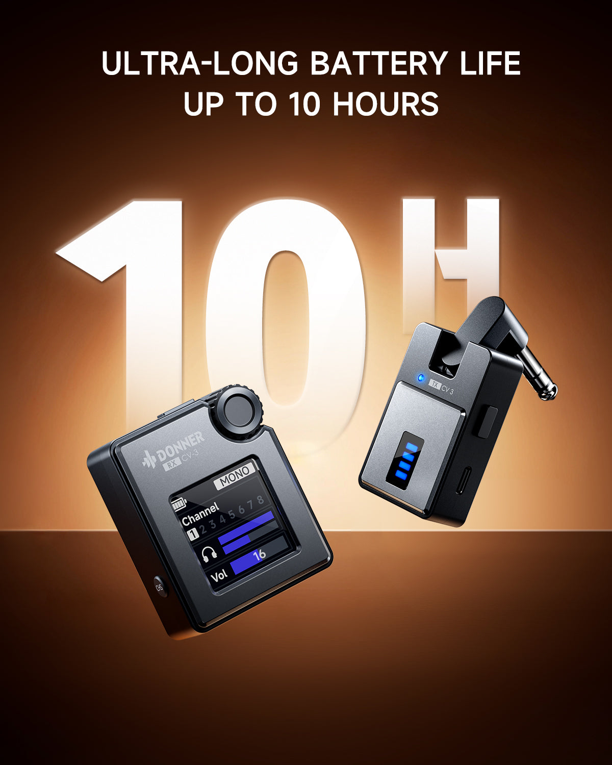 DONNER CV-3 Wireless In-Ear Monitoring System