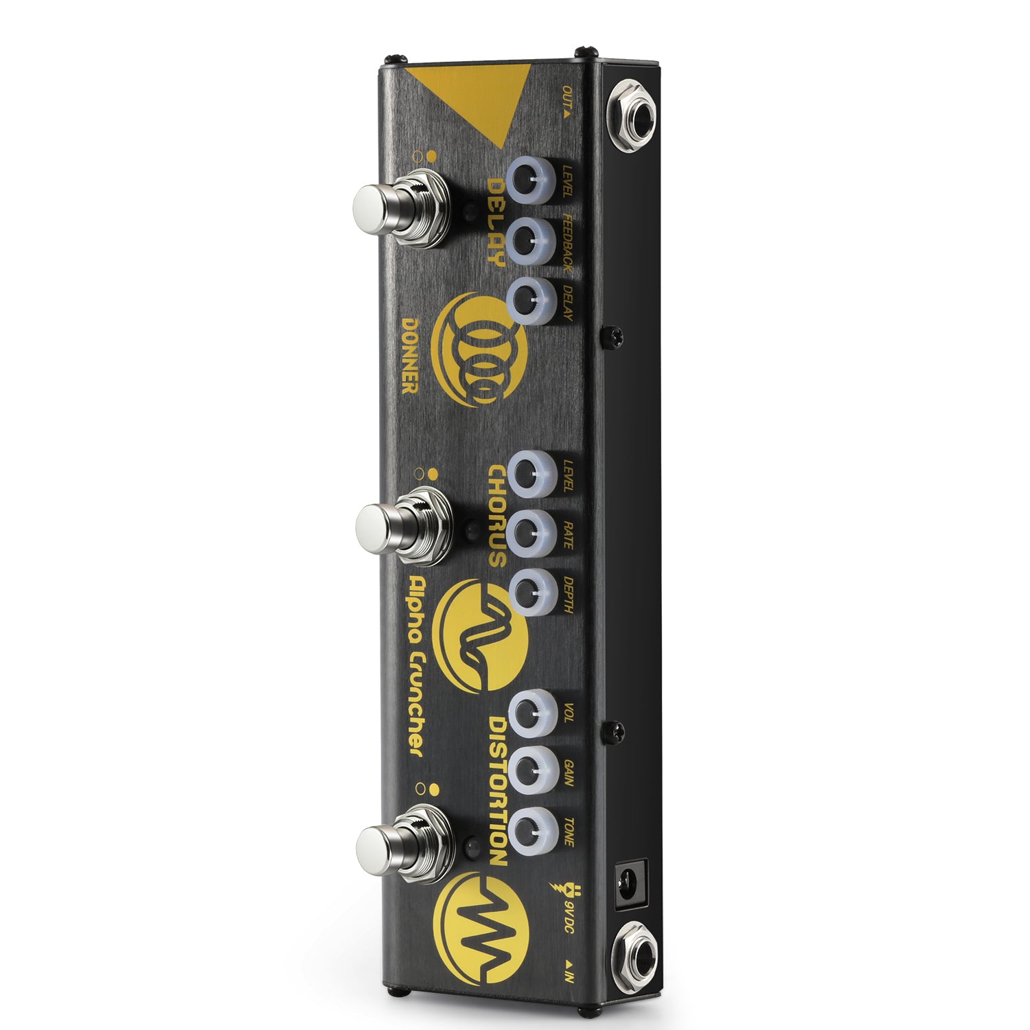 Donner Alpha Cruncher Combo Effect Pedal