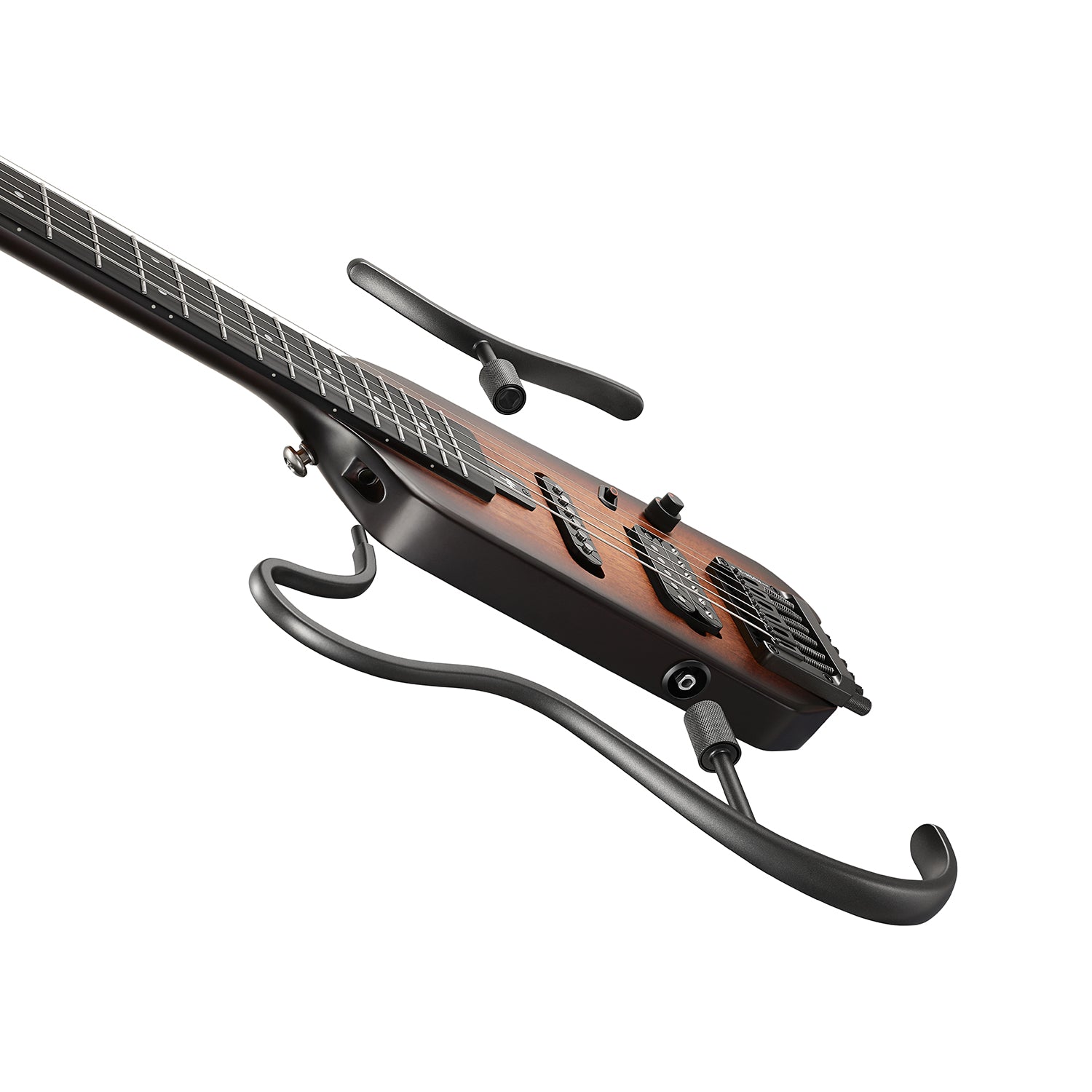 Donner HUSH-X Electric Guitar Kit for Travel-Sunburst##