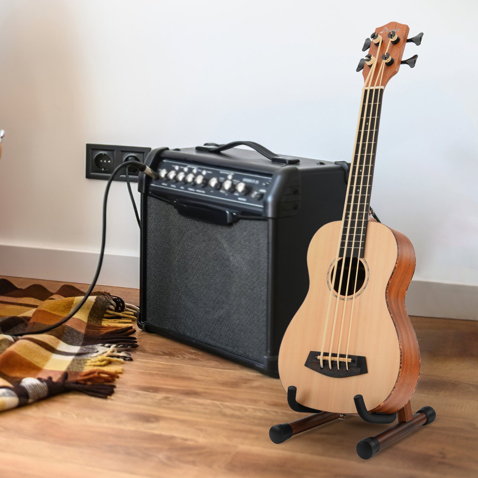 Donner DS-3U Wooden Guitar Stand for HUSH™