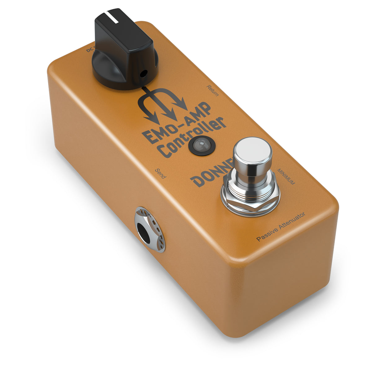 volume pedal as attenuator Donner AMP Pedal, EMO AMP Box Controller Signal Converter Guitar Effect with Mute Footswitch Grösse:1-3 Jahre Der ultimative tragbare Schutz Conserve Energy Set output level to