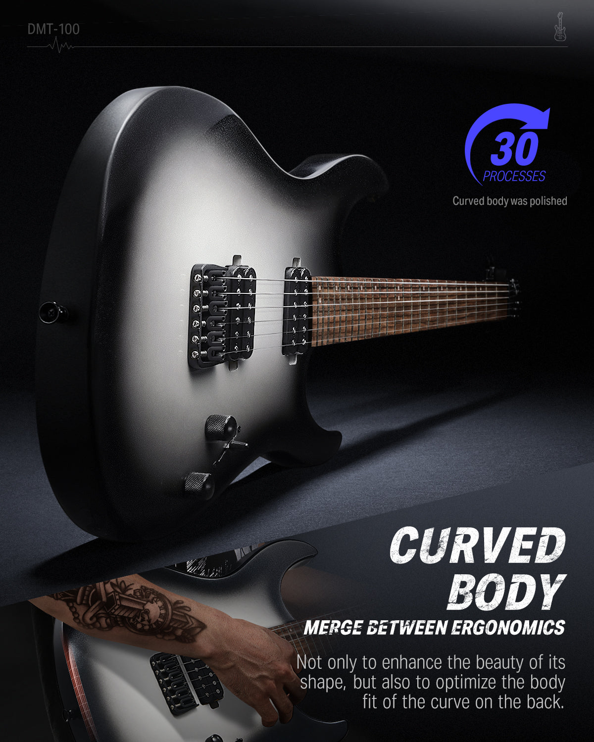 DMT-100-Gradient Black##