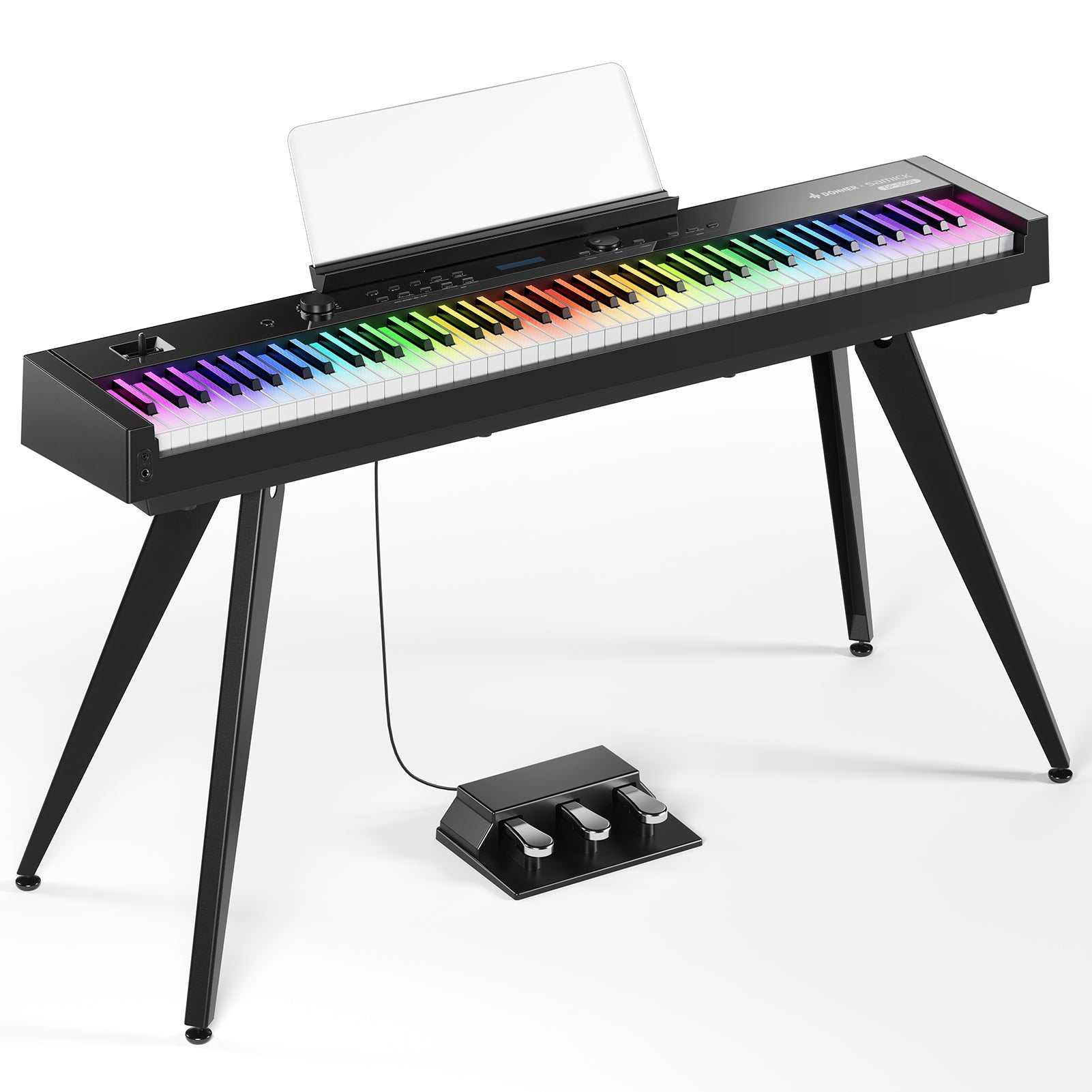 Donner DP-S500 Upright Hammer Action Digital Piano