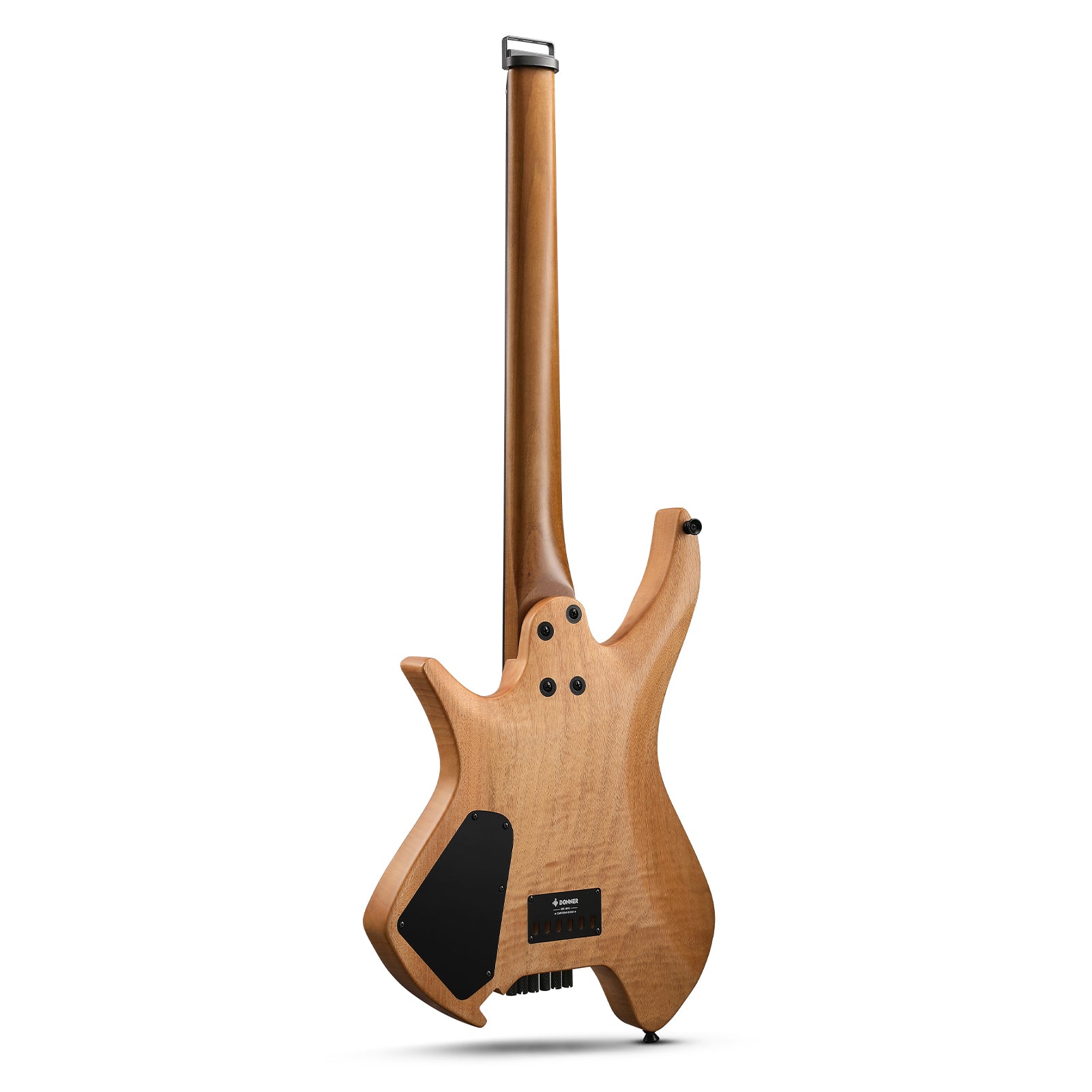 Donner NHL-500 Headless Electric Guitar-Wooden Nature##