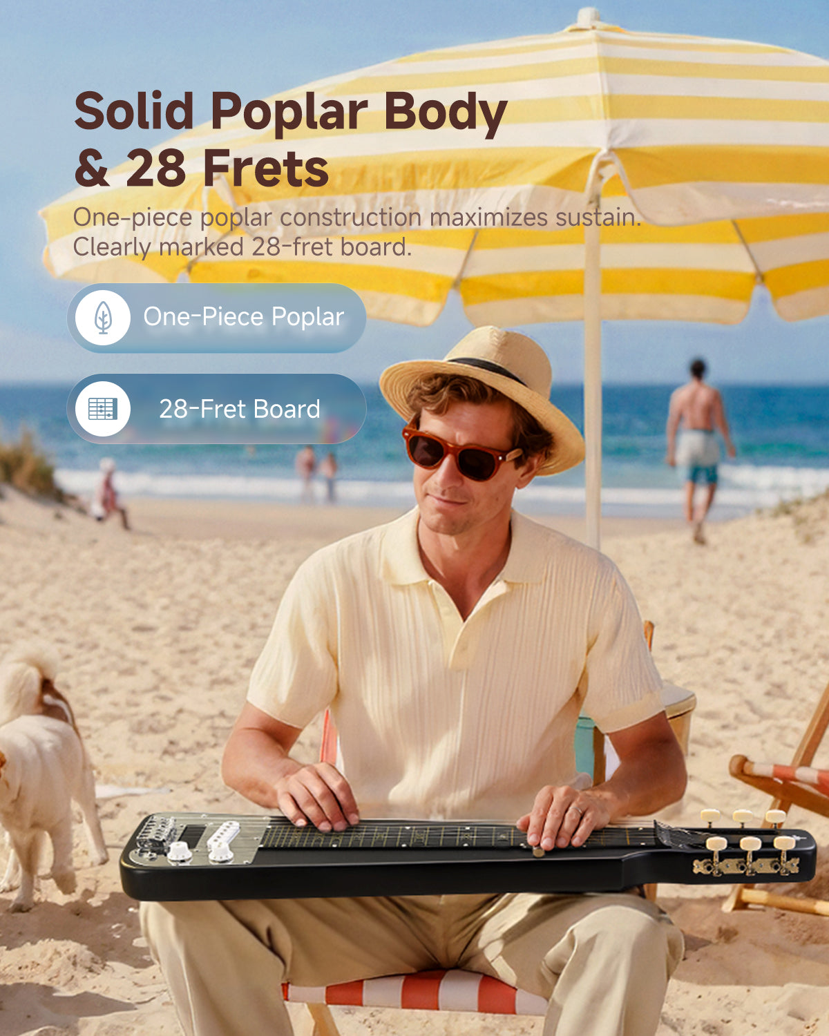 Donner LSG-1 Hawaiian Steel Guitar