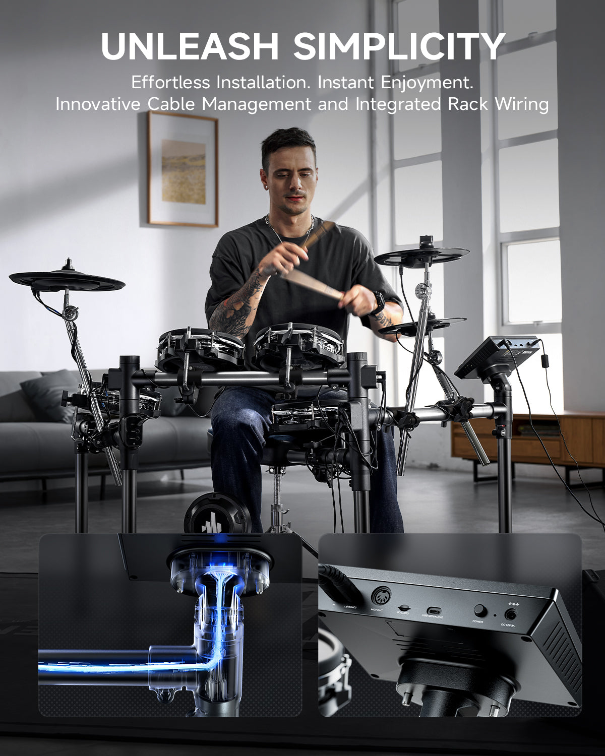 Donner Beat Electronic Drum Kit