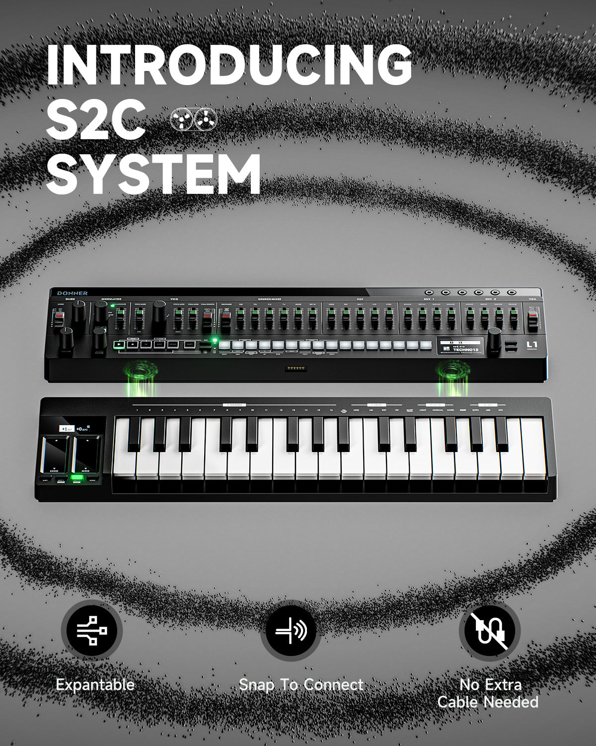 Donner Essential L1 Synthesizer-L1##