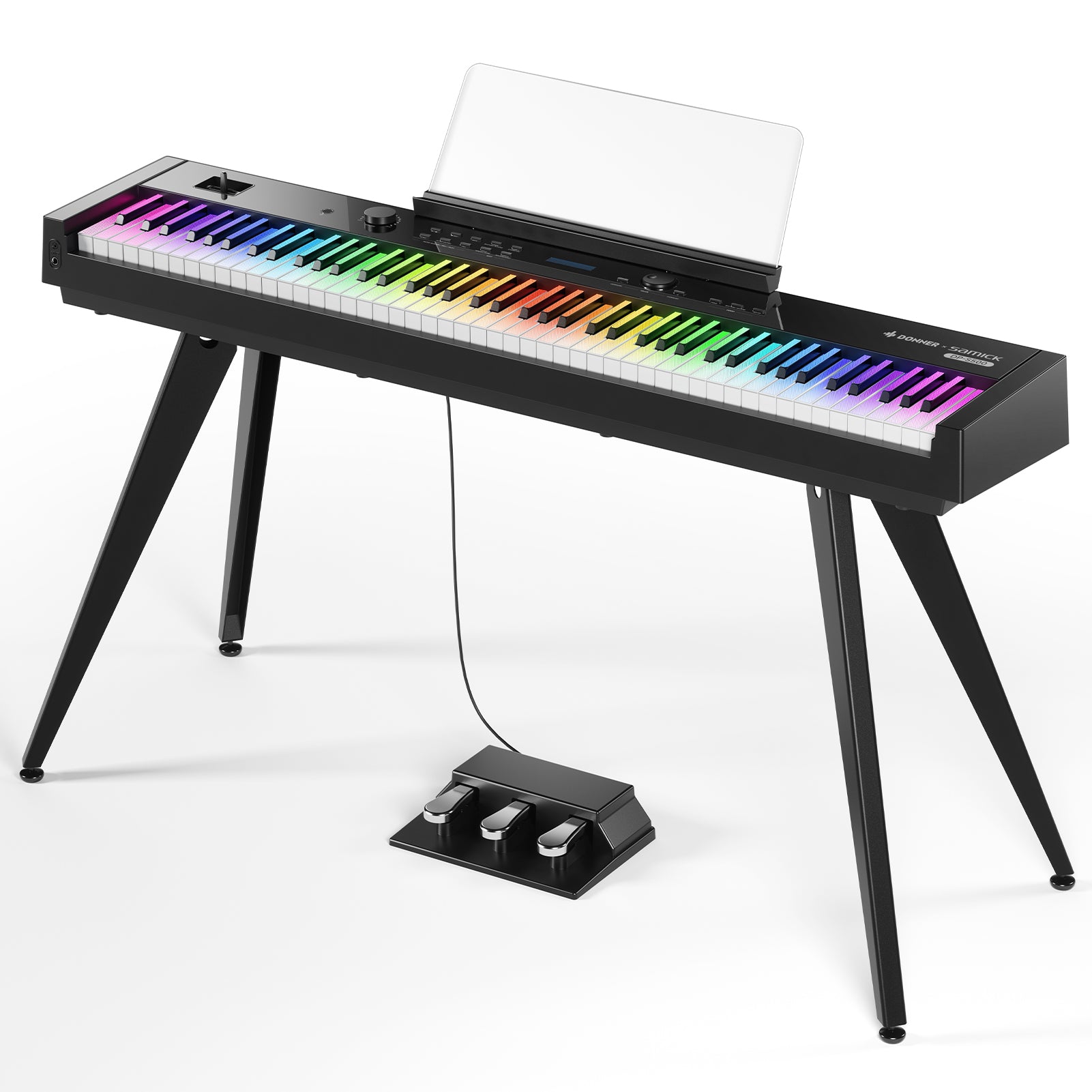Donner DP-S500 Upright Hammer Action Digital Piano