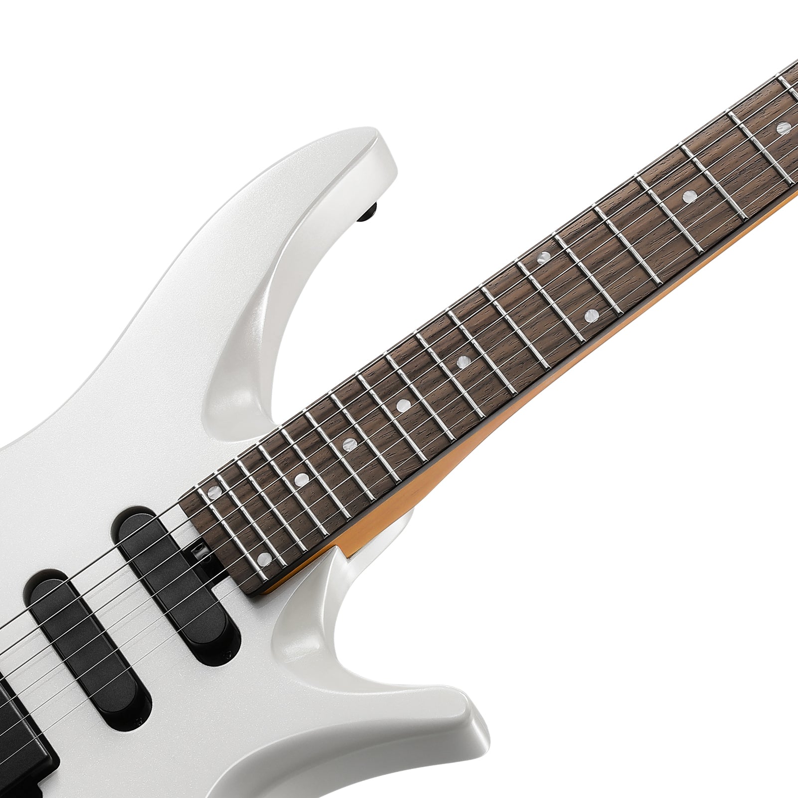 Donner NHL-500 Headless Electric Guitar-White##