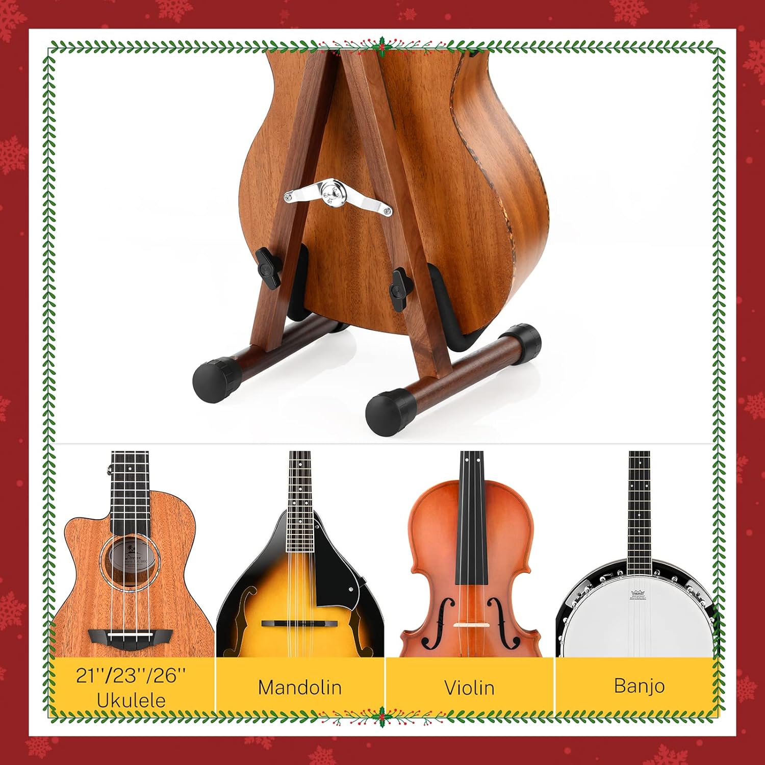 Donner DS-3U Wooden Guitar Stand for HUSH™