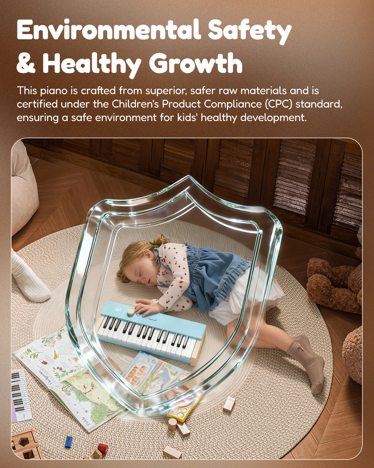 Eastar KIDO V-10 32keys Mini Digital Keyboard-Blue##