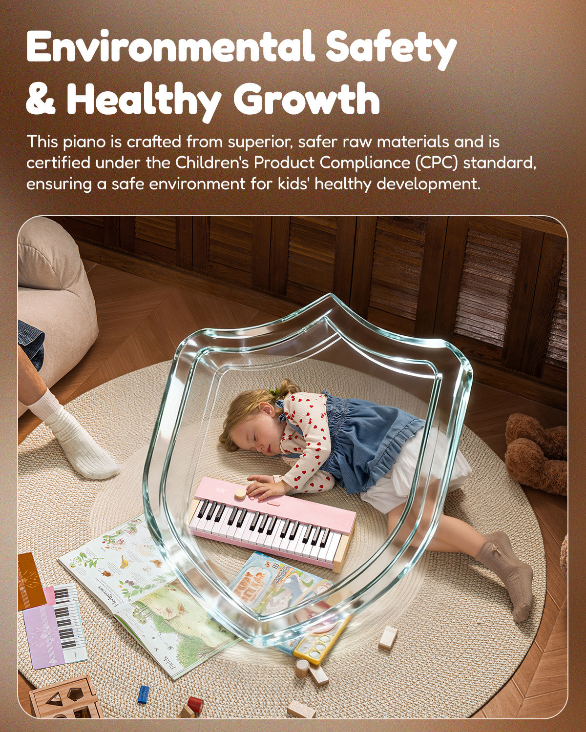 Eastar KIDO V-10 32keys Mini Digital Keyboard-Pink##