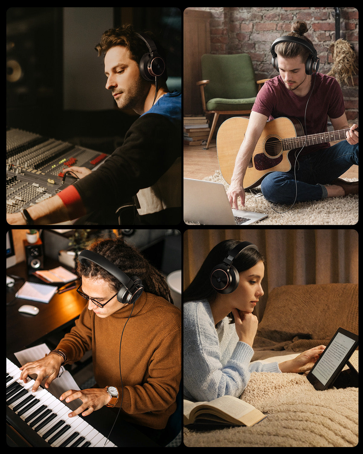 DONNER M100 Studio Monitor Headphones