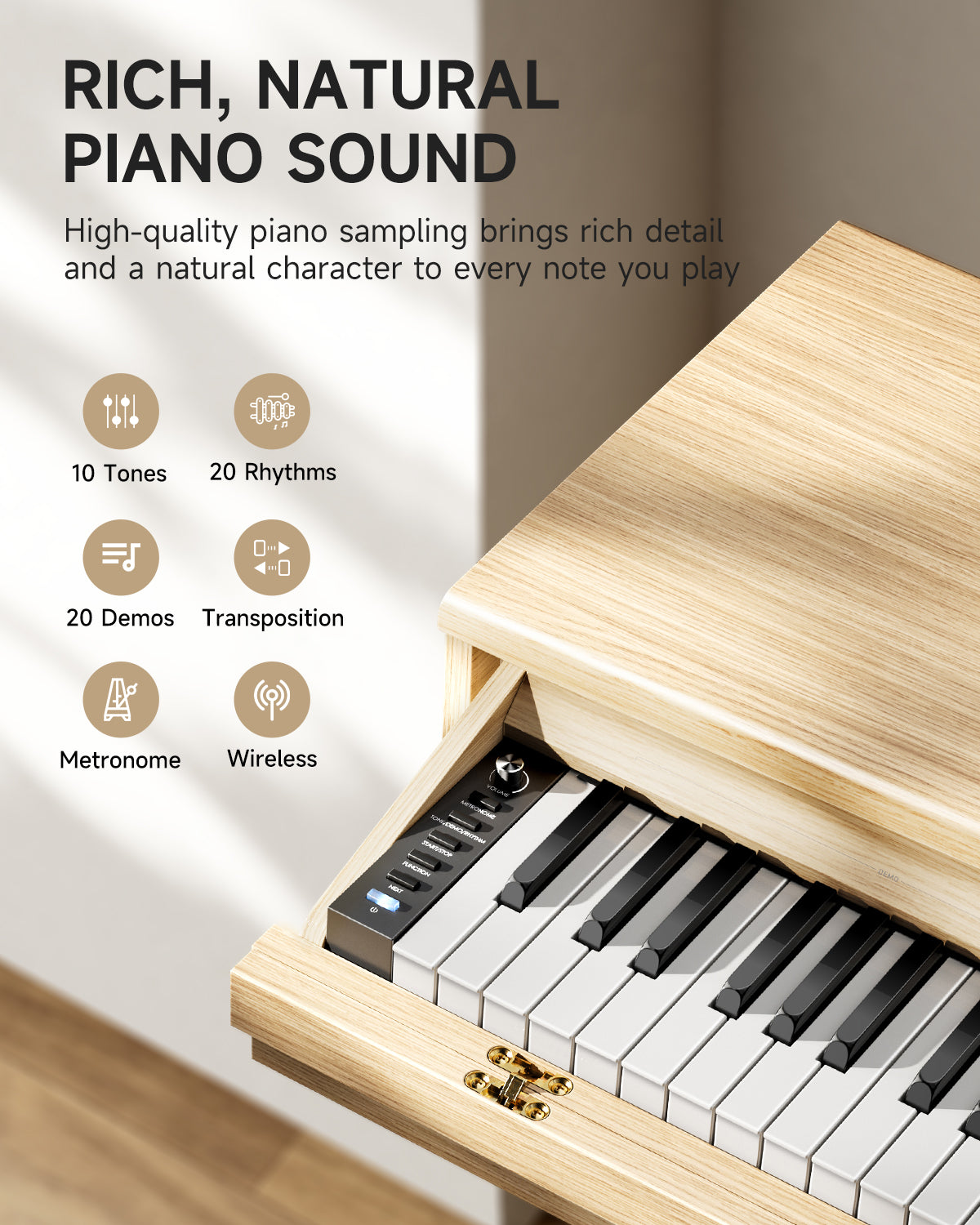 Donner DDP-65 88-Key Semi-weighted Digital Piano