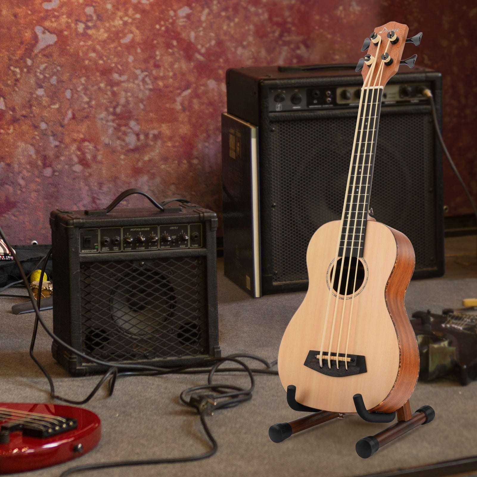 Donner DS-3U Wooden Guitar Stand for HUSH™