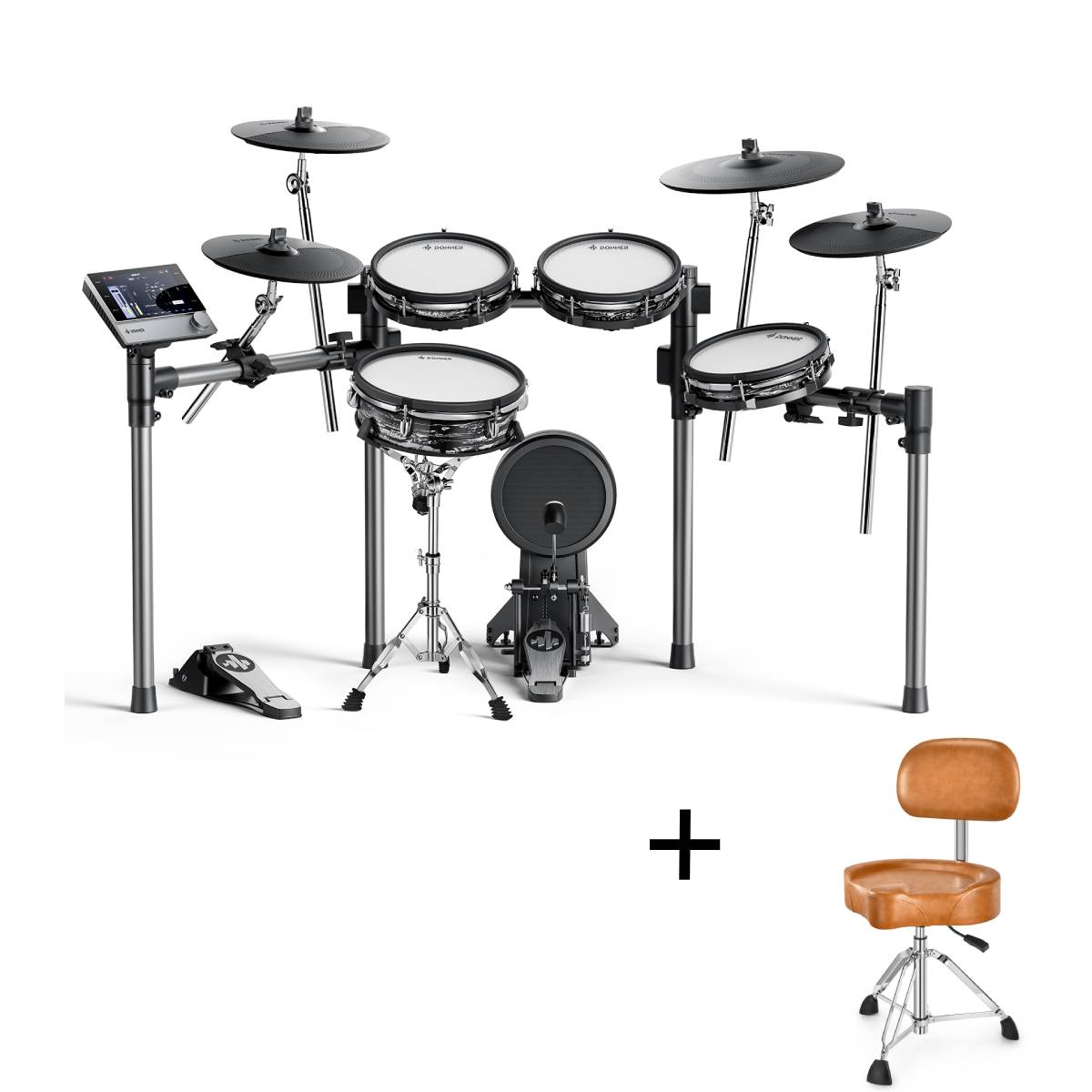 Donner BEAT MAX 5-Drum 4-Cymbal Electronic Drum Set