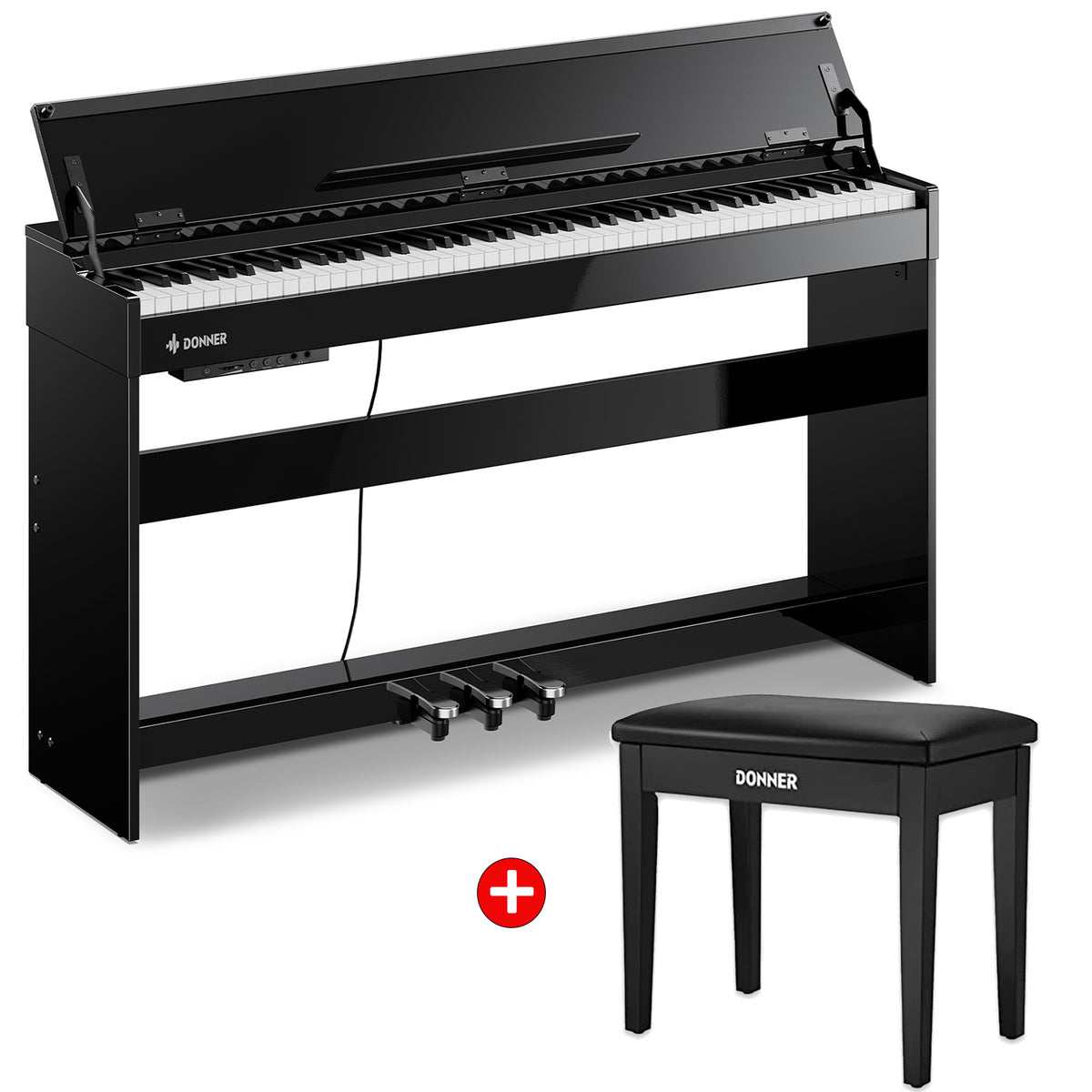 Donner DDP-75 Flip-Top Upright Digital Piano