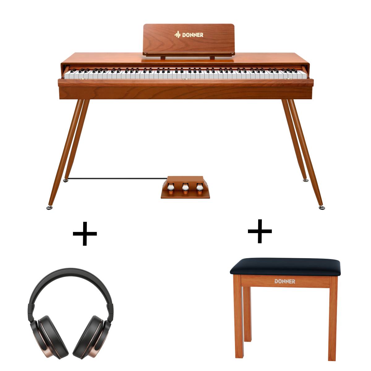 Donner DDP-80 PRO Solid Wood Digital Piano