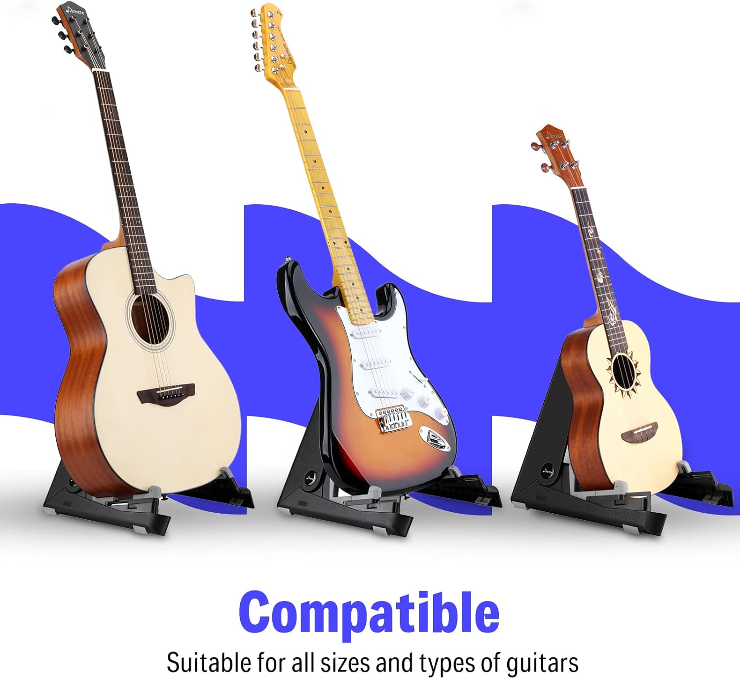 Donner DS-2 Potable Guitar Stand 1-PACK/2-PACK