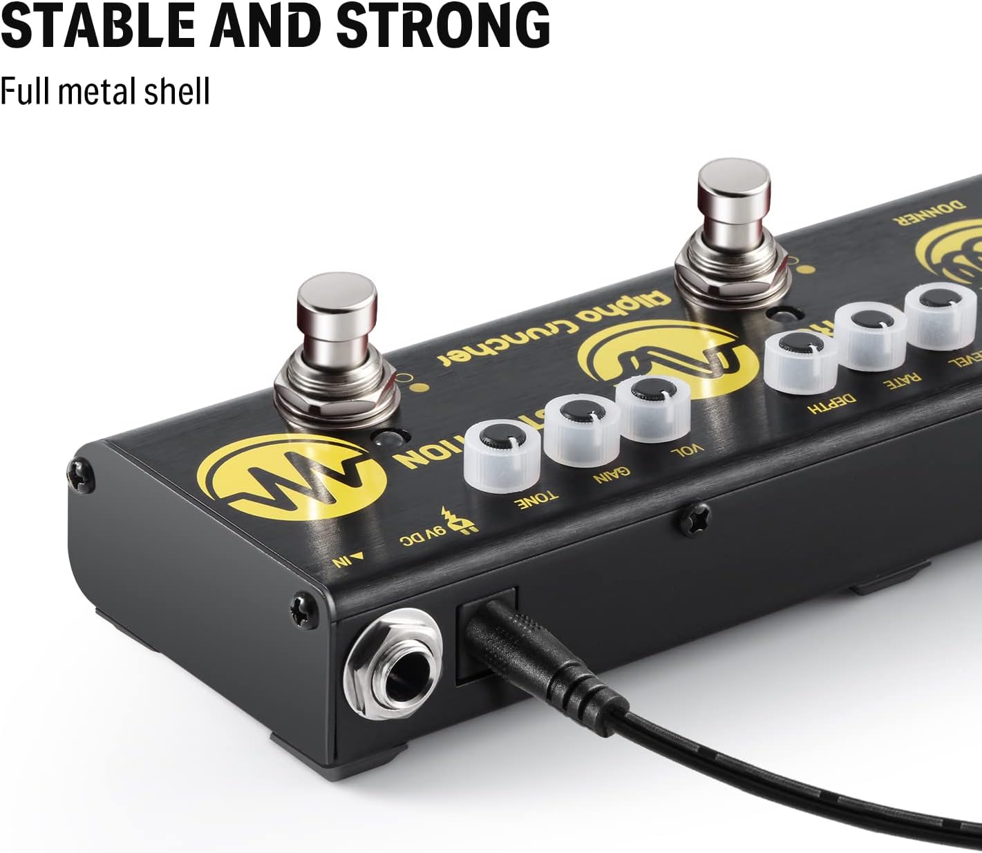 Donner Alpha Cruncher Combo Effect Pedal