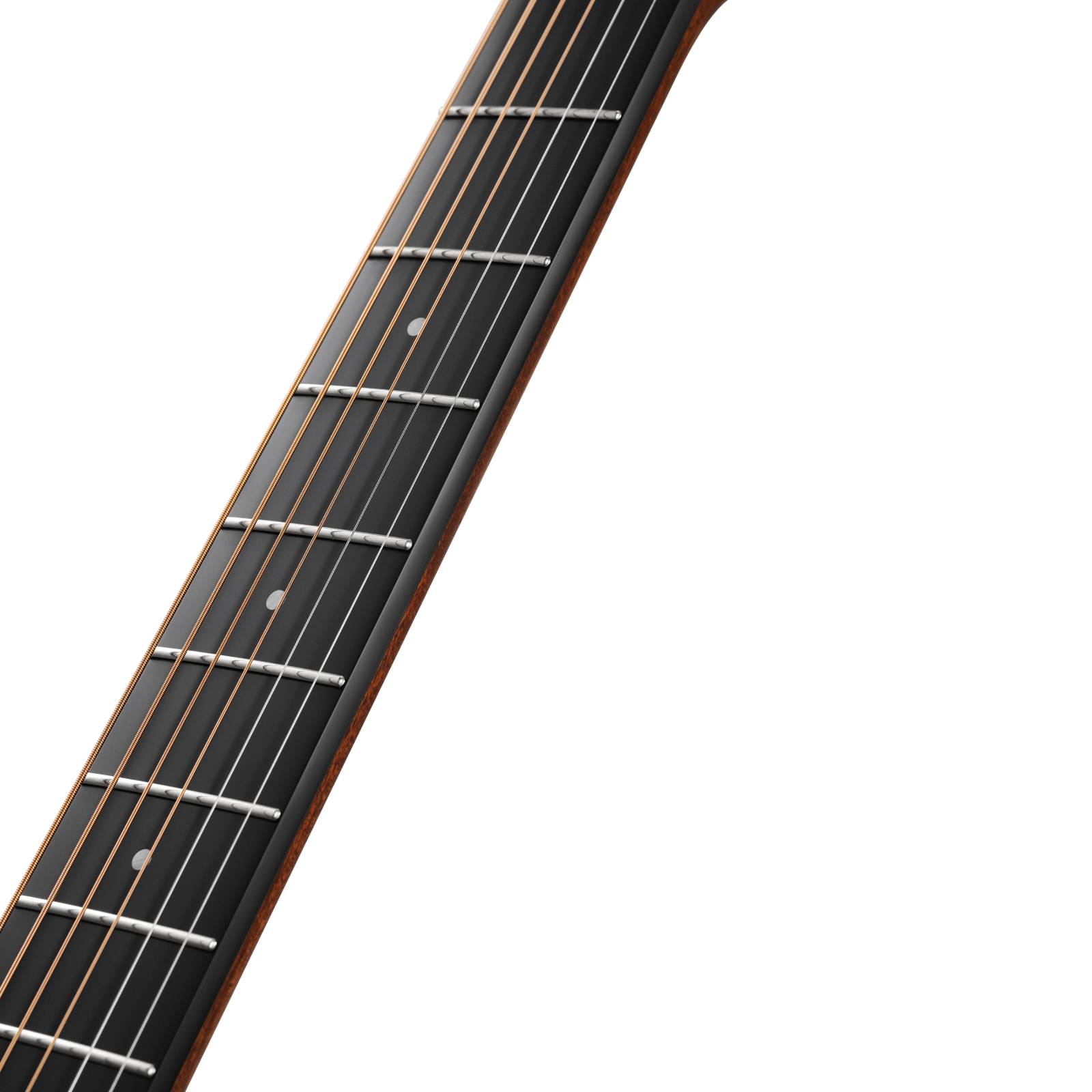 Donner RISING-G1 38" Carbon X Wood Acoustic Guitar-Brown##