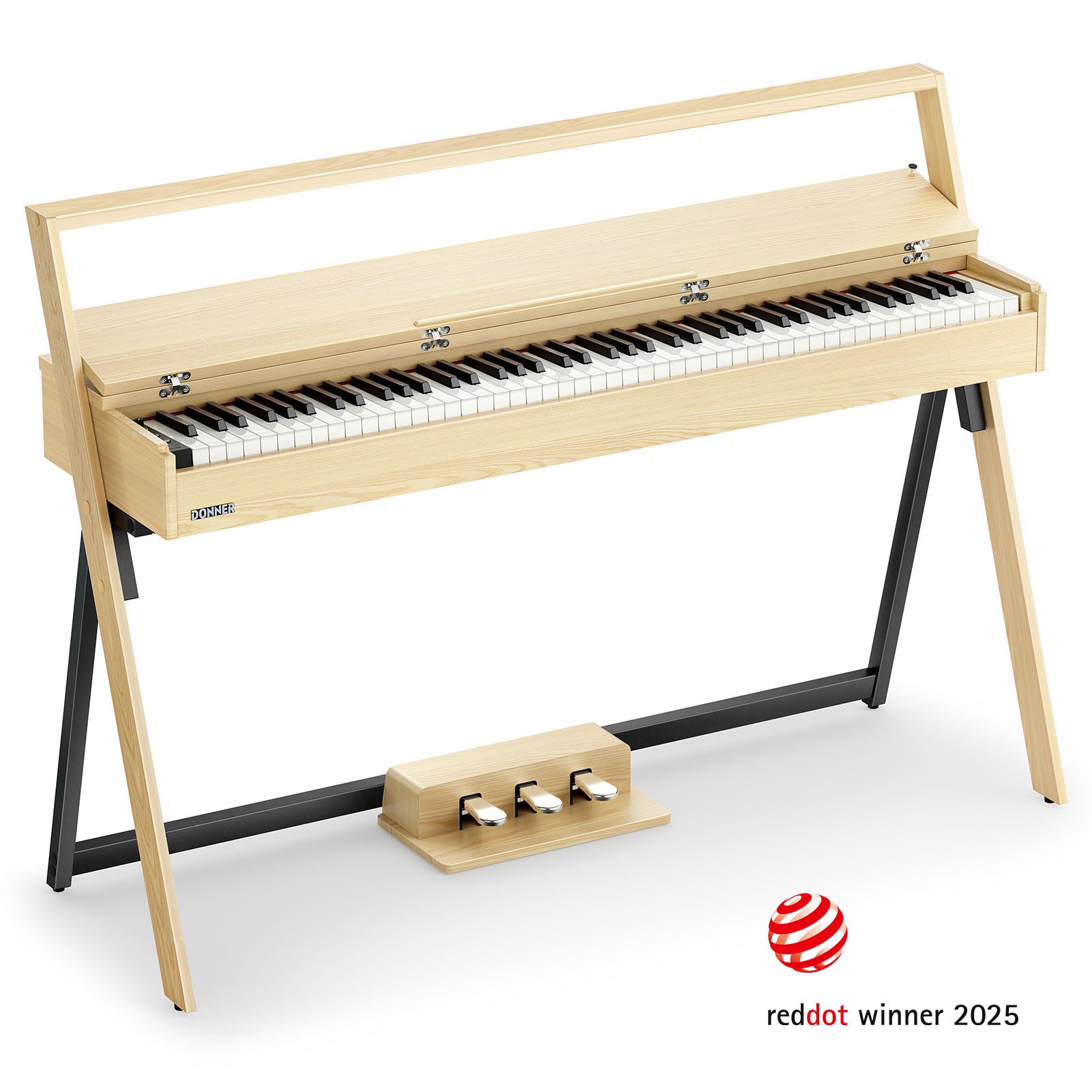 Donner OURA™ R300 88-key home digital piano Light Wood/Walnut-Light Wood##