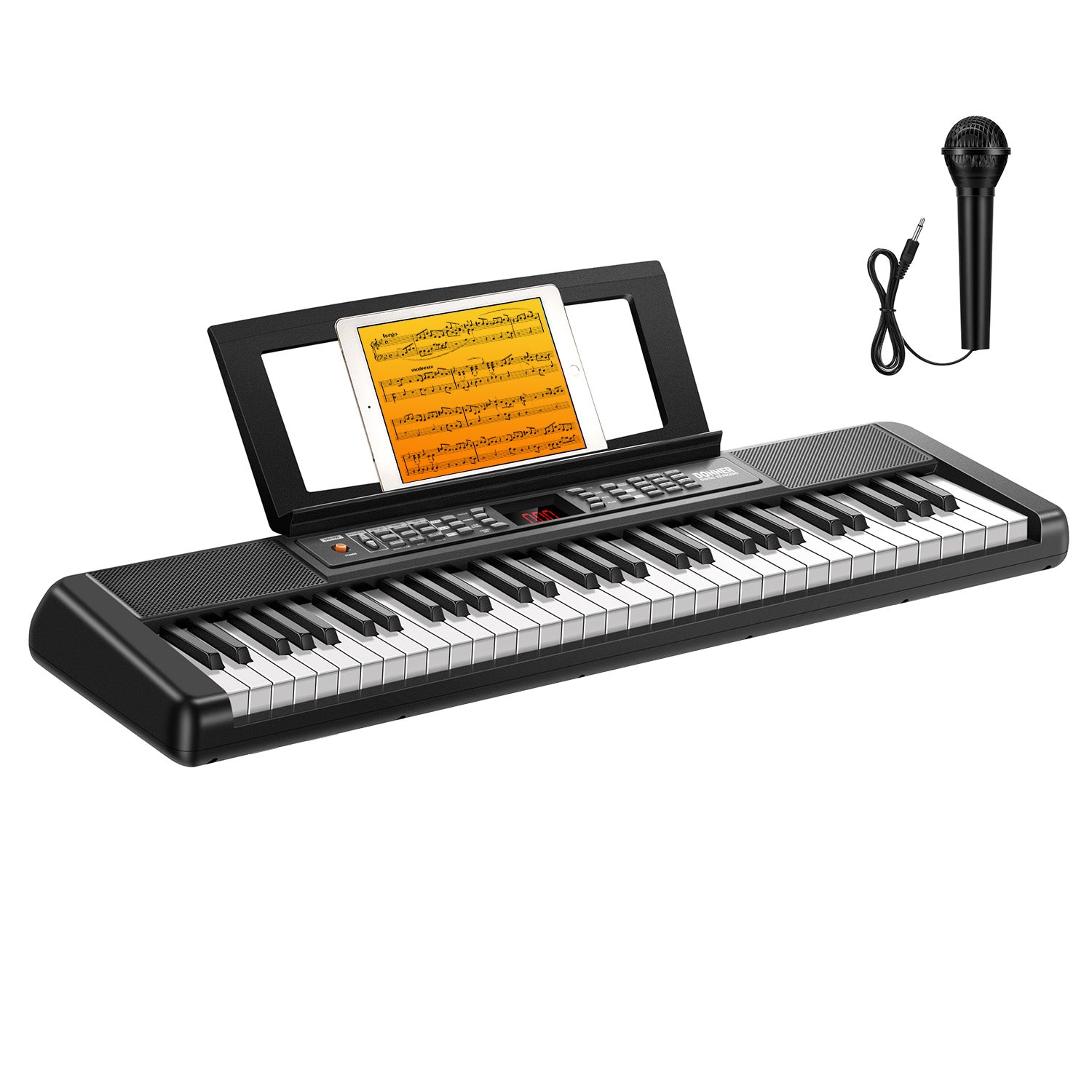 Donner DEK-300 61-Key LED Electronic Keyboard Piano