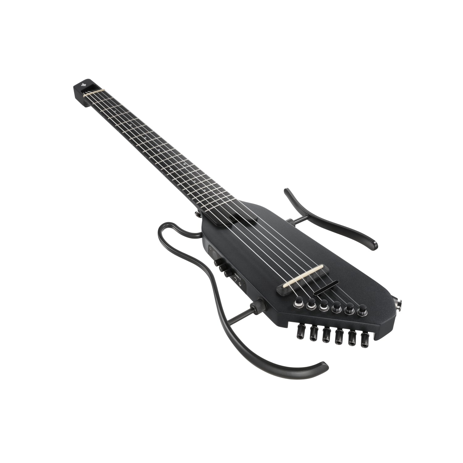 Donner HUSH™ C Classical Nylon String Guitars-Black##