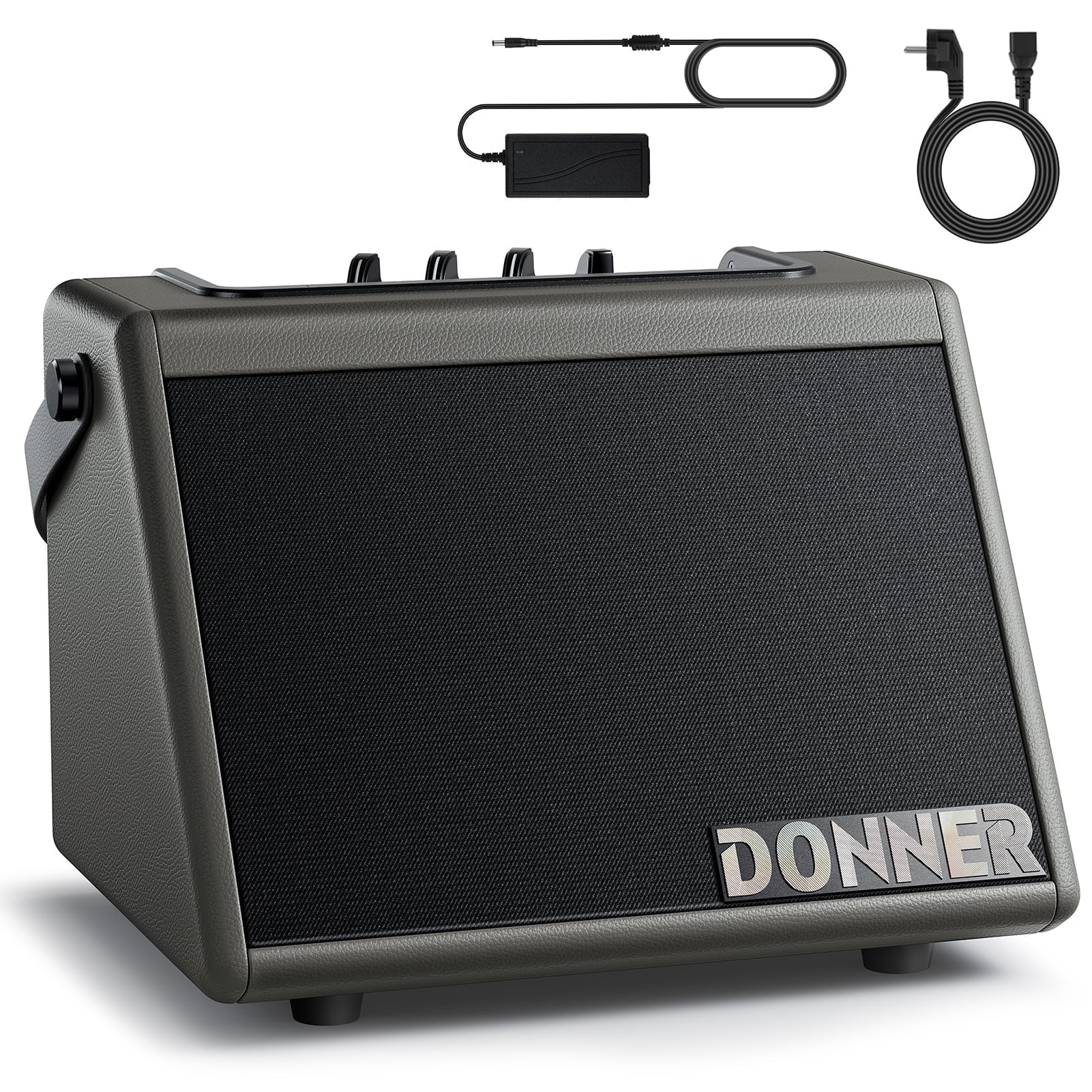 Donner Electric Drum Amp, 20W Mini Wireless Electronic Drum Amplifier for Home Practice Oudoor