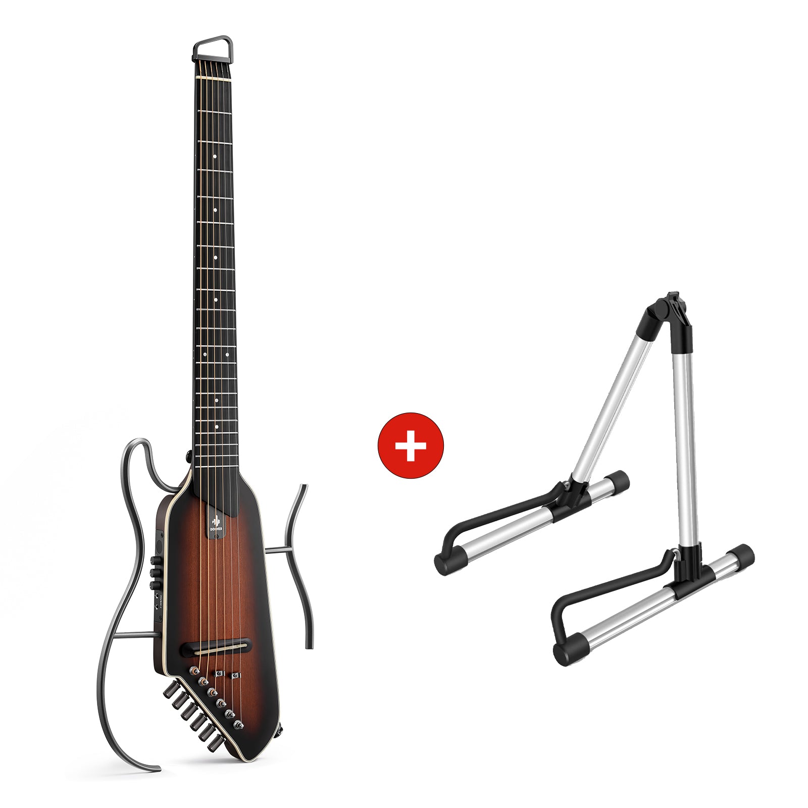 Donner HUSH I EVO2 Travel Guitar