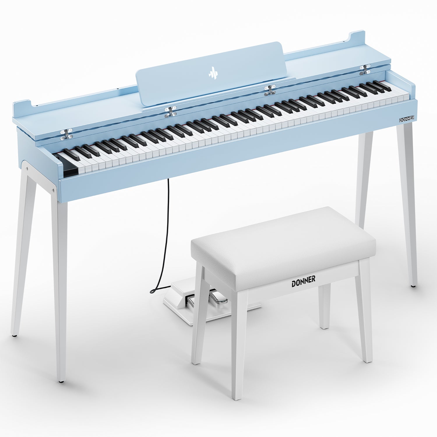 Donner OURA™ S200 88-key Home Digital Piano-Piano + Bench##