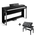 Donner DDP-200 PRO 88 Key Graded Hammer-Action Weighted Upright Digital Piano