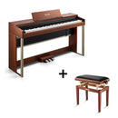 Donner DDP-200 PRO 88 Key Graded Hammer-Action Weighted Upright Digital Piano