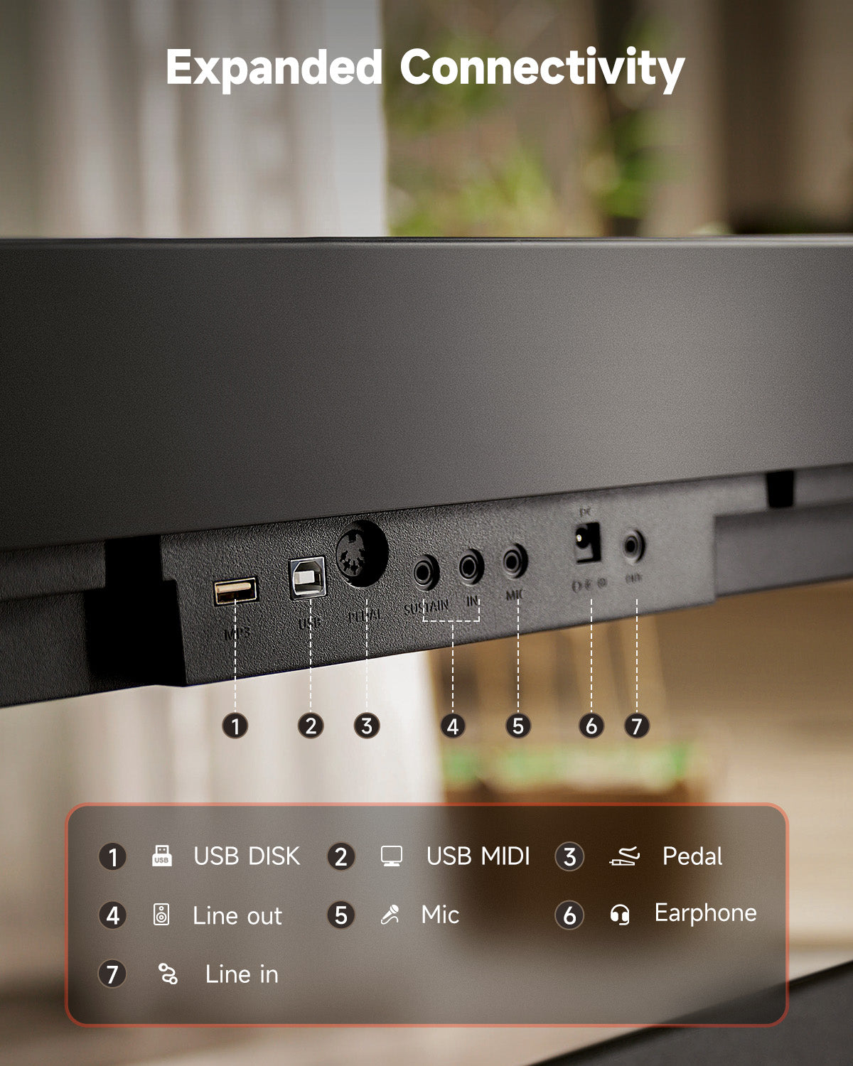 DEP-16 Portable Digital Piano-Portable Piano##