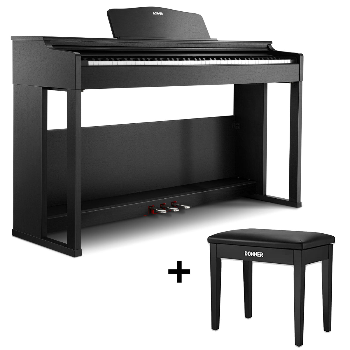 Donner DDP-100S Graded Hammer Action Digital Piano