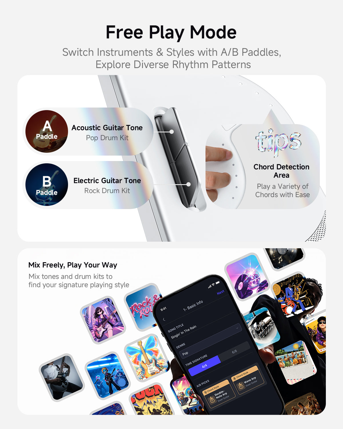 Donner VIVA Stringless Smart Guitar