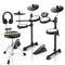Donner-DED-80-Electronic-Drum-Kit-For-Beginners-with-Headphones-Drum-Throne