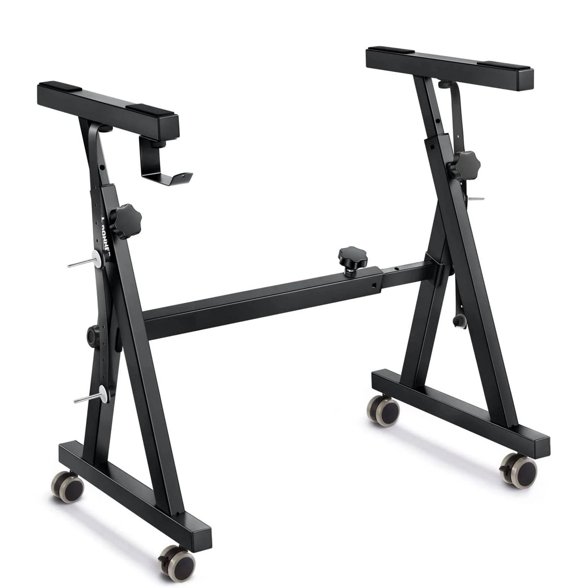 DONNER Heavy Duty Z Style キーボードスタンド Universal Z-Style Keyboard Stand with Wheels Heavy-Duty Donner