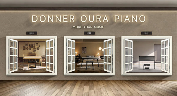 Donner OURA Digital Piano Assembly Guide for S100, S300, R300 and Matching Bench