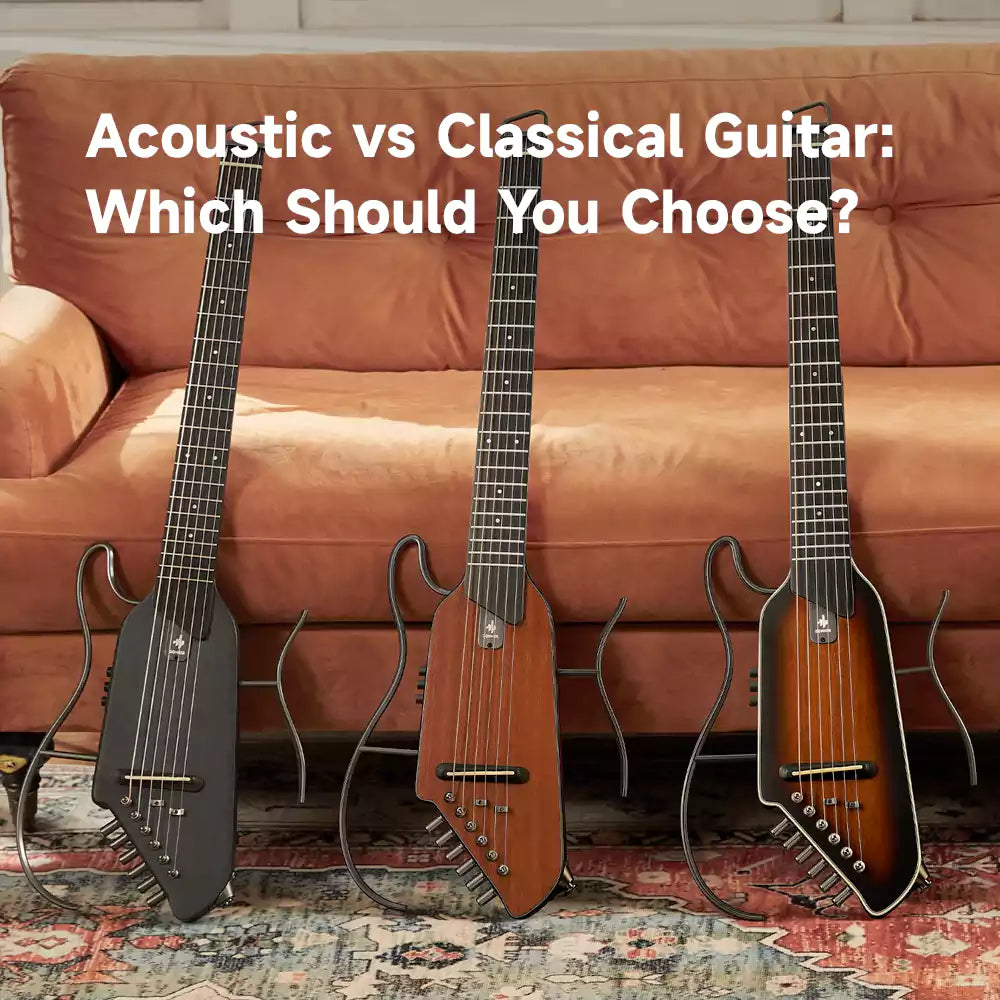 Acoustic vs Classical Guitar: Which Should You Choose?