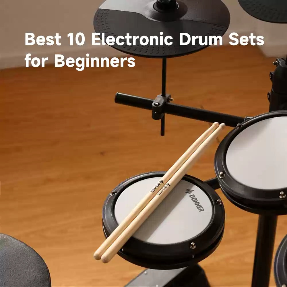 Best 10 Electronic Drum Sets for Beginners