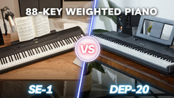 88 Key Weighted Piano: DEP-20 VS SE-1